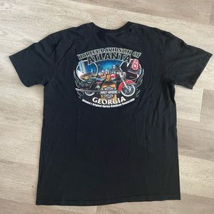 VINTAGE 2011 HARLEY DAVIDSON ATLANTA T SHIRT OBO